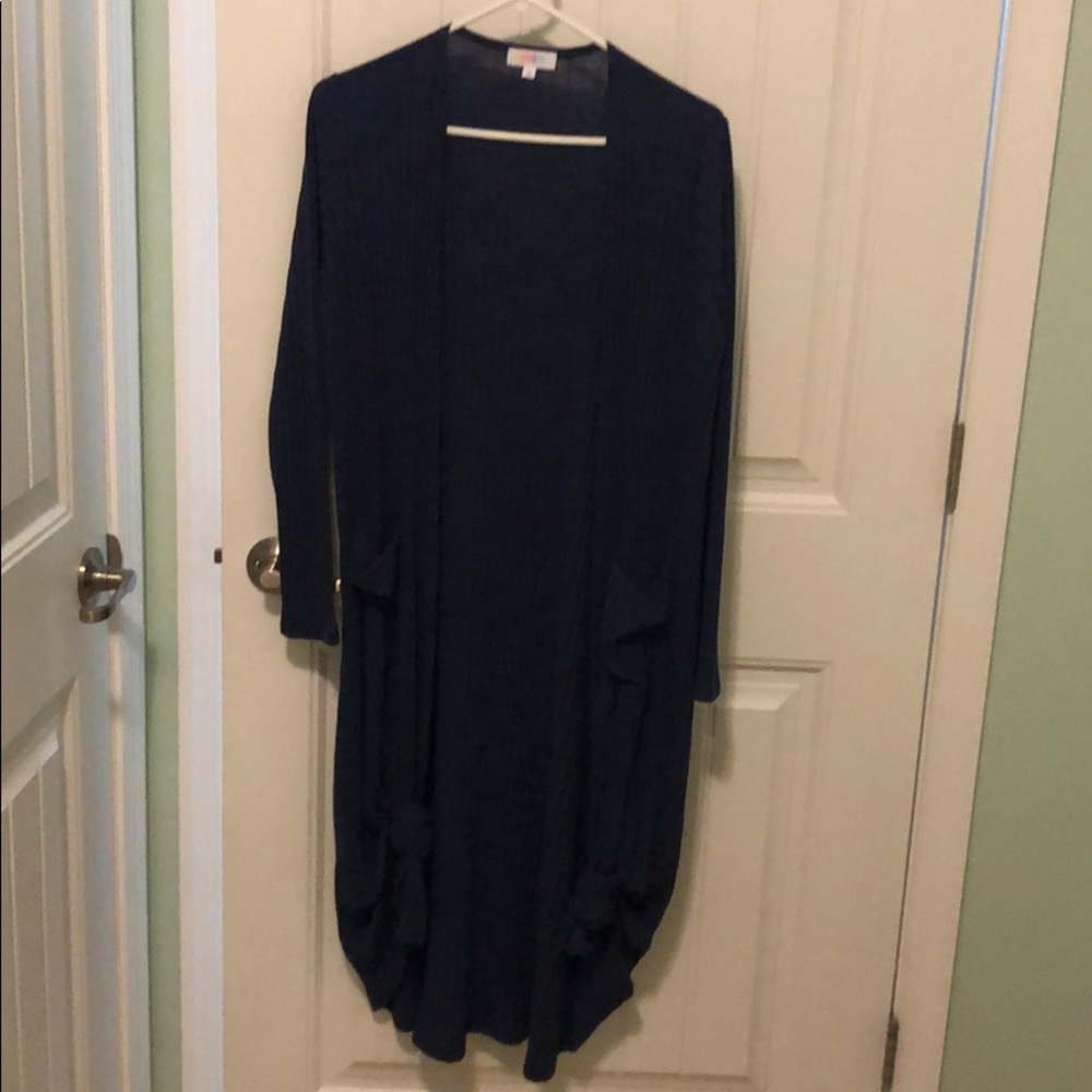 Lularoe Long Ribbed Sarah Cardigan